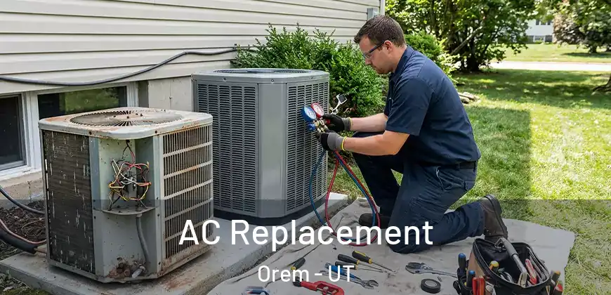 AC Replacement Orem - UT