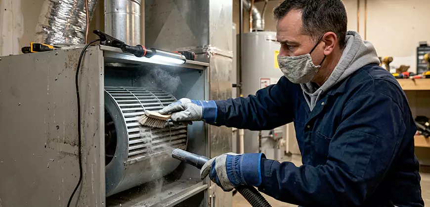 Commercial Vent Decontamination in Orem