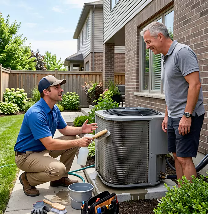 Why Orem, UT Homeowners Choose Desert Star HVAC for Outdoor AC Unit Cleaning?